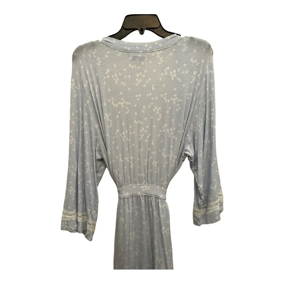 PJ salvage flower print Self Tie Robe - Picture 5 of 16